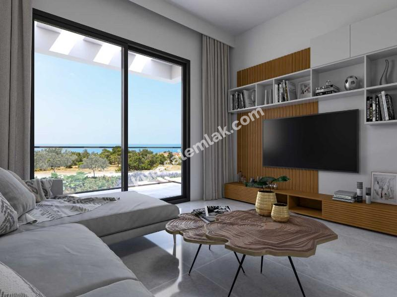 GİRNE KARAAĞAÇ BÖLGESİNDE LÜKS SİTE İÇERİSİNDE 2 + 1 PENTHOUSELAR