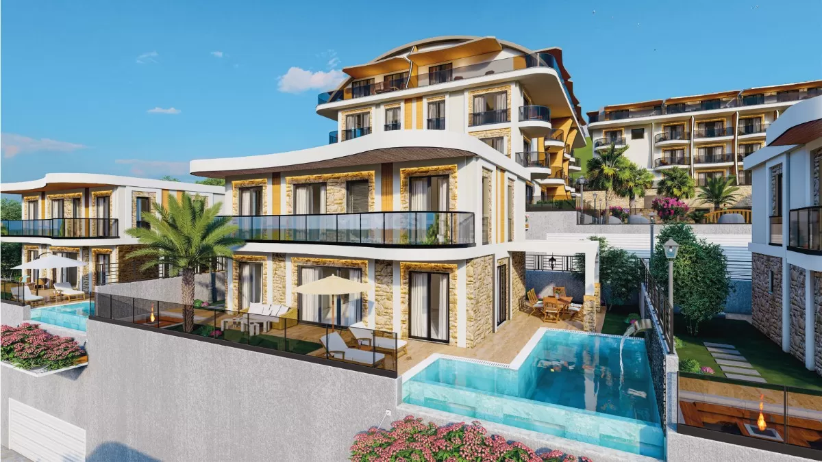 Роскошные виллы и пентхаусы в Каргыджаке