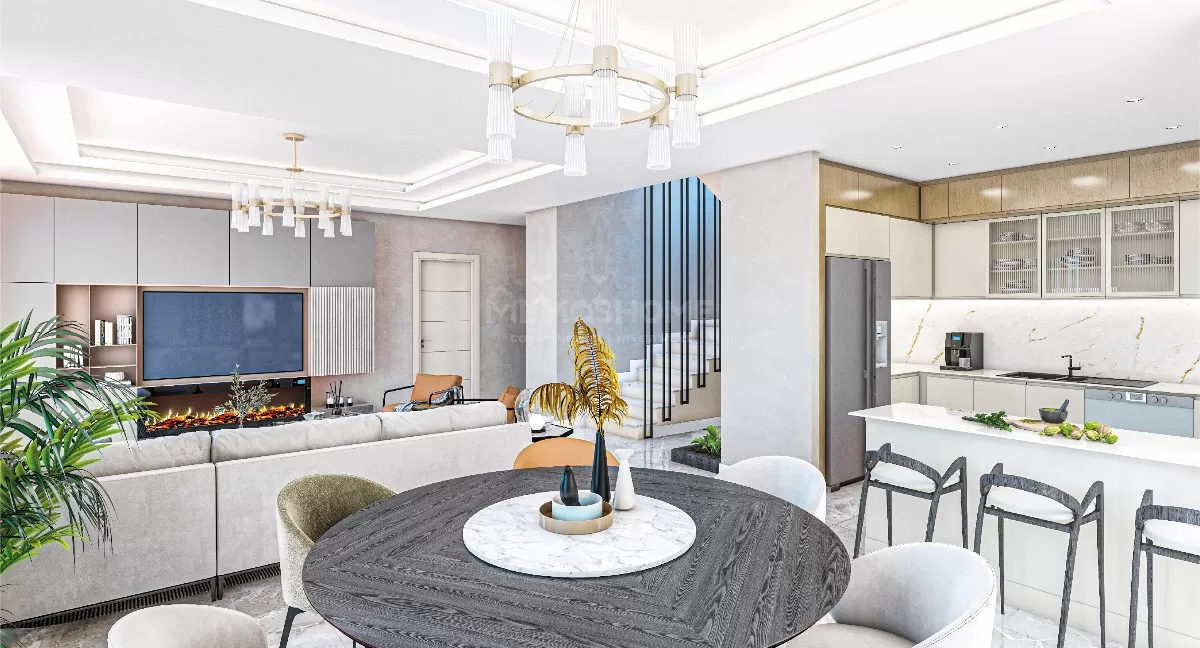 Роскошные виллы и пентхаусы в Каргыджаке