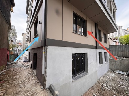 Alibeyköy Çarşı İçinde Sıfır 2+1 Daire –Yüksek Giriş, Ebeveyn Banyolu