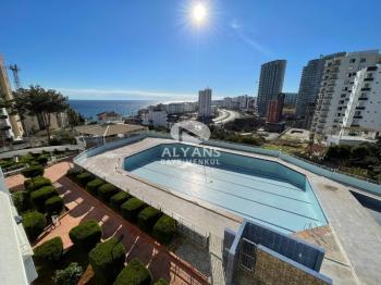 ALYANS'TAN DENİZ MANZARALI SİTE İÇİ FULL SOSYAL ALANLI GENİŞ 2+1