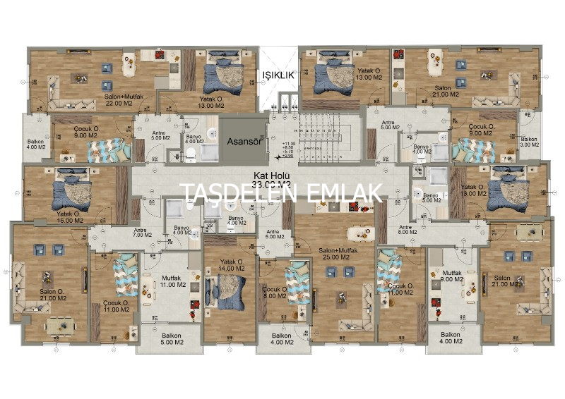 VİZE CADDESİNE CEPHE SATILIK DAİRE VE İŞYERLERİ