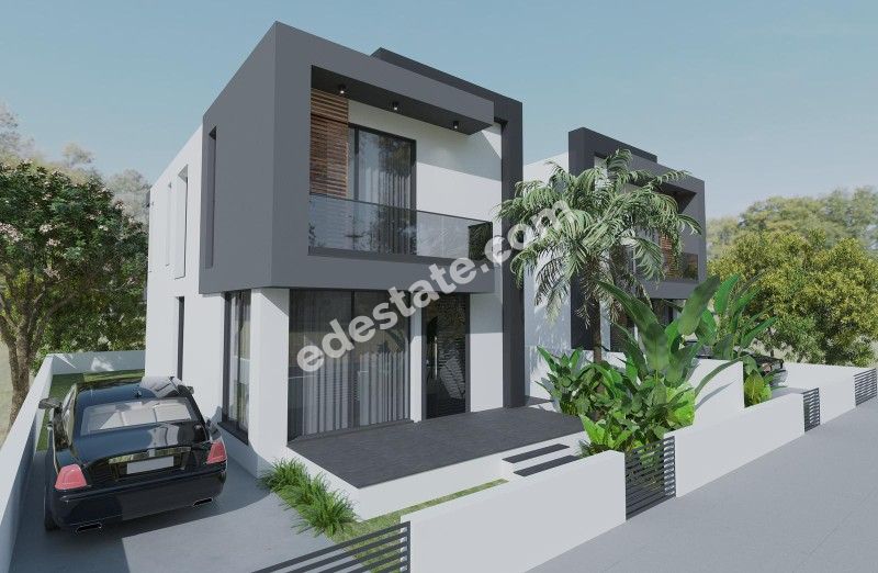 Lefkoşa Gönyeli Bölgesinde YENİ SATILIK 3+1 VİLLA 