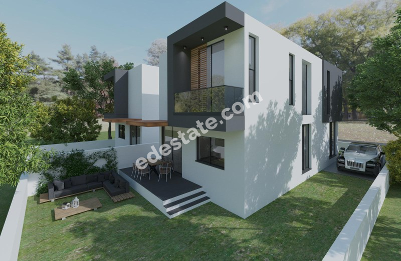 Lefkoşa Gönyeli Bölgesinde YENİ SATILIK 3+1 VİLLA 