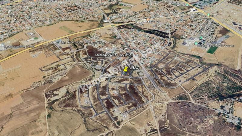 LEFKOŞA AYDEMET METEHAN BÖLGESİNDE SATILIK ŞEHİT ÇOCUĞU ARSA