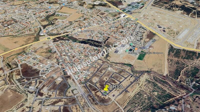 KIBRIS LEFKOŞA AYDEMET BÖLGESİNDE ŞEHİT ÇOCUĞU ,KÖŞE ARSA