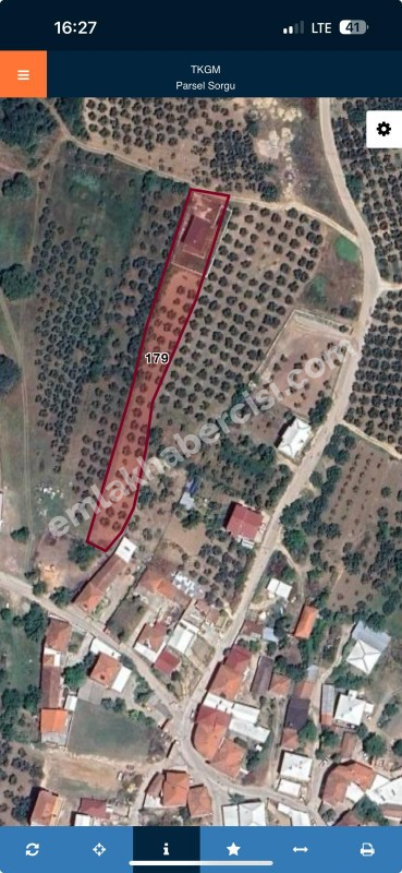 EMLAK HABERCİSİ 'NDEN MUDANYA MÜRSEL'DE KÖYİÇİNE SINIR SATILIK 3.100 M2 ARAZİ ve 2 KATLI MÜSTAKİL EV