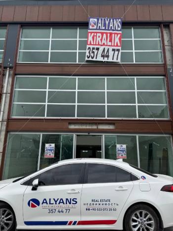 ALYANS'TAN YOL ÜZERİ TABELA DEĞERİ YÜKSEK KOMPLE KİRALIK İŞ YERİ