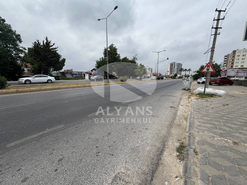 ALYANS'TAN YOL ÜZERİ TABELA DEĞERİ YÜKSEK KOMPLE KİRALIK İŞ YERİ
