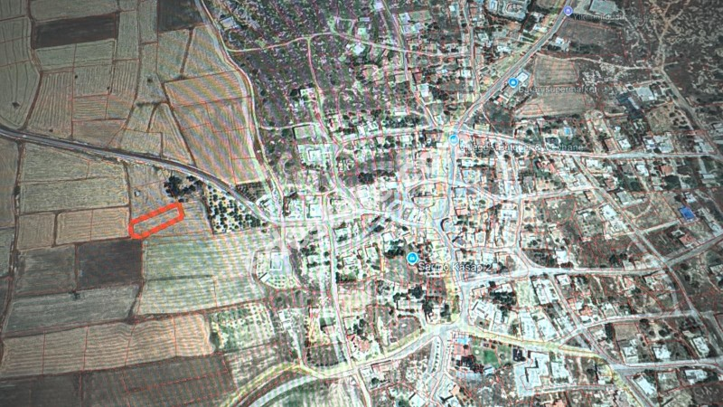 Mağusa Yıldırım'da 1355 m2 Kelepir Fiyata Satılık Tarla