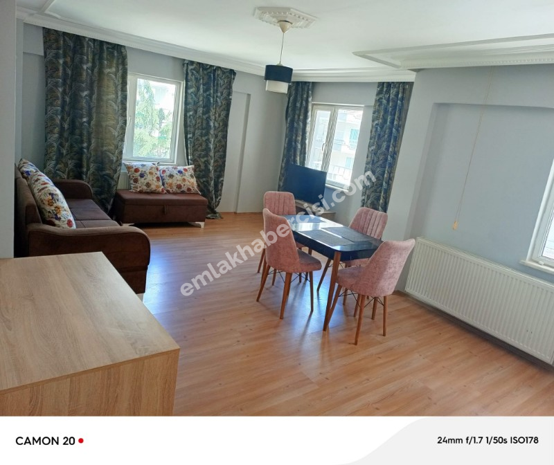 EMLAK HABERCİSİ' NDEN MUDANYA YENİ MAHALLE'DE DENİZ GÖRÜR OTOPARKLI  EŞYALI KİRALIK 3+1 DAİRE