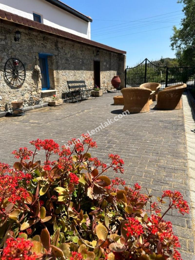 GİRNE LAPTA BÖLGESİNDE SATILIK KOMPLE BİNA ( BUTİK OTEL )   0533 880 00 84