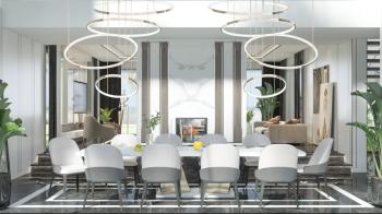 Kıbrıs Girne Çatalköy Bölgesinde Denize Sıfır 750 m2 Arsa İçerisinde 5+1 Lüks Türk Tapulu Villa