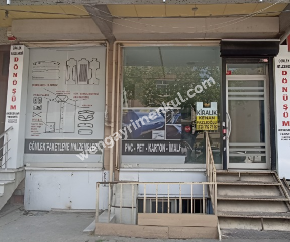 Bodrumlu dükkan Yıldırım mh,100.y cd Bayrampaşa