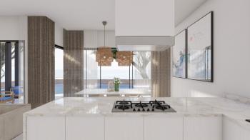 GİRNE ÇATALKÖY BÖLGESİNDE SATILIK 3 + 2 SIFIR VİLLA