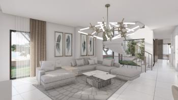 GİRNE ÇATALKÖY BÖLGESİNDE SATILIK 3 + 2 SIFIR VİLLA