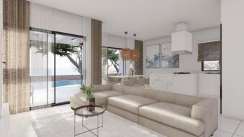 GİRNE ÇATALKÖY BÖLGESİNDE SATILIK 3 + 2 SIFIR VİLLA