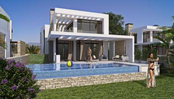 GİRNE ÇATALKÖY BÖLGESİNDE SATILIK 3 + 2 SIFIR VİLLA