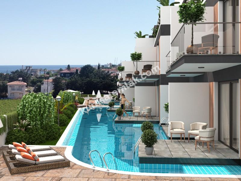 GİRNE KARŞIYAKA BÖLGESİNDE PROJESİ İLE BİRLİKTE SATILIK ARSA - 0533 880 0085