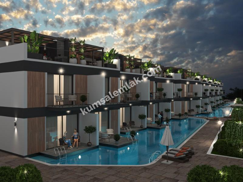 GİRNE KARŞIYAKA BÖLGESİNDE PROJESİ İLE BİRLİKTE SATILIK ARSA - 0533 880 0085