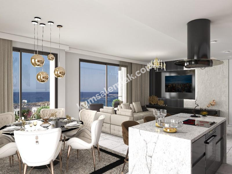 GİRNE KARŞIYAKA BÖLGESİNDE PROJESİ İLE BİRLİKTE SATILIK ARSA - 0533 880 0085