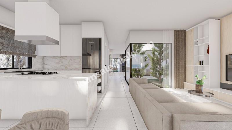 GİRNE ÇATALKÖY BÖLGESİNDE SATILIK 3 + 2 SIFIR VİLLA