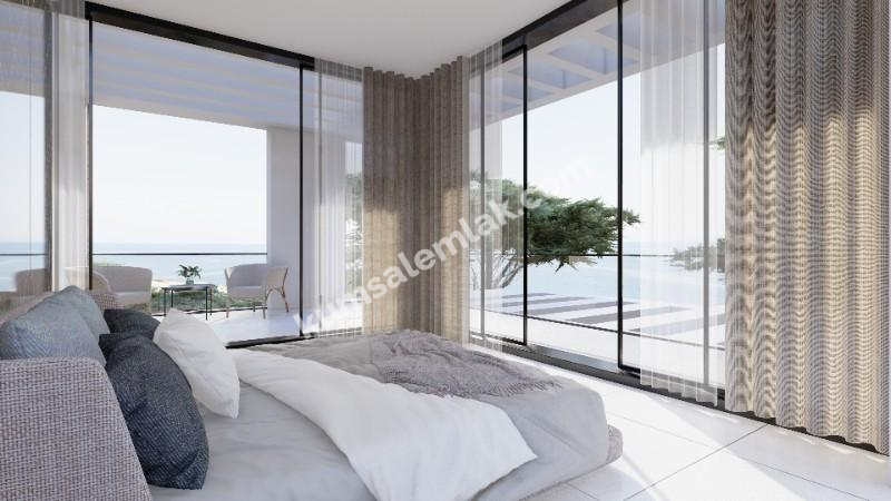 GİRNE ÇATALKÖY BÖLGESİNDE SATILIK 3 + 2 SIFIR VİLLA