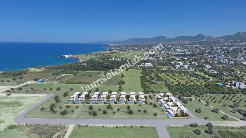 GİRNE ÇATALKÖY BÖLGESİNDE SATILIK 5 + 2 SIFIR VİLLA