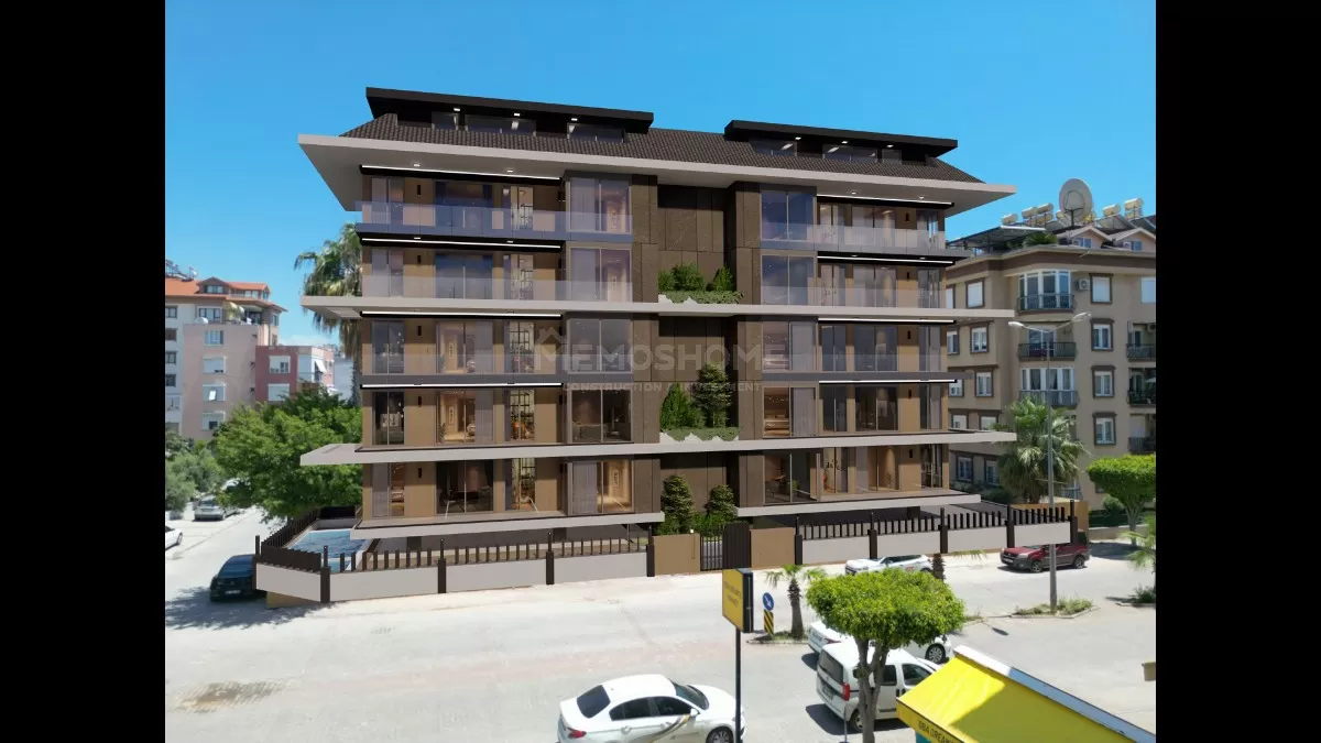 Oba'nın Kalbinde Lüks Daireler