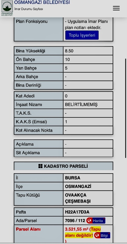 DijitalEmlak’tan İstanbul yoluna cephe 3.500 m2 Ticari İmarlı Satılık Kıymetli Arsa. 