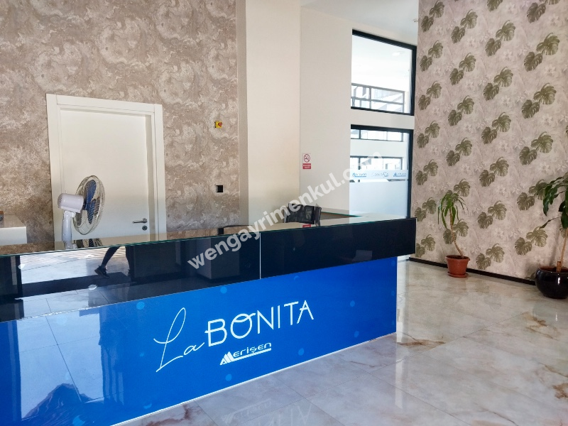BONITA SUITE'TE 2+1 SATILIK DAİRE