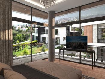 GİRNE BELLAPAİS BÖLGESİNDE SATILIK 5 + 1 SIFIR VİLLA