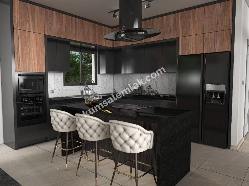 GİRNE BELLAPAİS BÖLGESİNDE SATILIK 5 + 1 SIFIR VİLLA