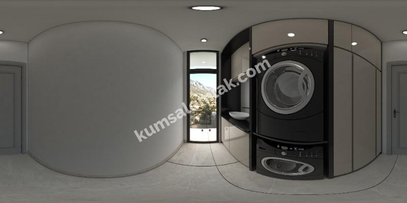 GİRNE BELLAPAİS BÖLGESİNDE SATILIK 5 + 1 SIFIR VİLLA