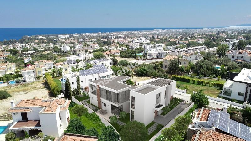GİRNE BELLAPAİS BÖLGESİNDE SATILIK 5 + 1 SIFIR VİLLA