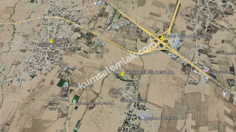 LEFKOŞA GÖKHAN BÖLGESİNDE ARSA KARŞILIKLI SATILIK ARSA