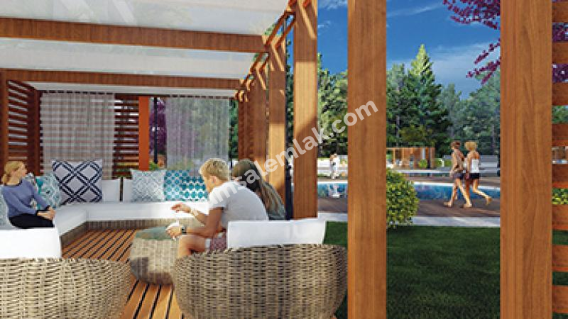 MAĞUSA GEÇİTKALE BÖLGESİNDE LÜKS SİTE İÇERSİNDE SATILIK 2 + 1 DAİRELER