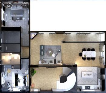 GİRNE OZANKÖY BÖLGESİNDE SATILIK TRİPLEX LÜKS 4 + 1 VİLLA  ( 0533 880 00 85 )
