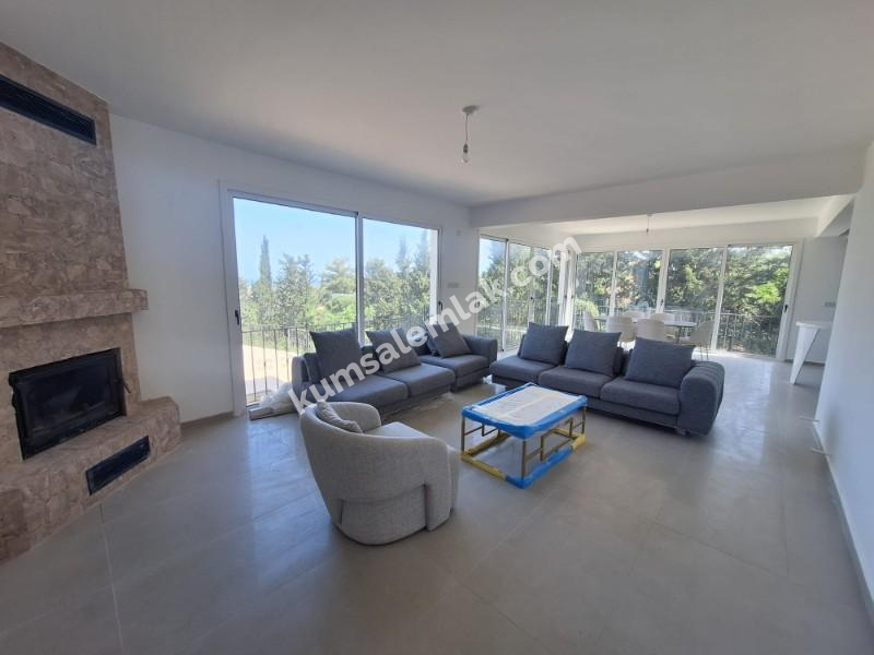 GİRNE OZANKÖY BÖLGESİNDE SATILIK TRİPLEX LÜKS 4 + 1 VİLLA ( 0533 880 0085 ) 