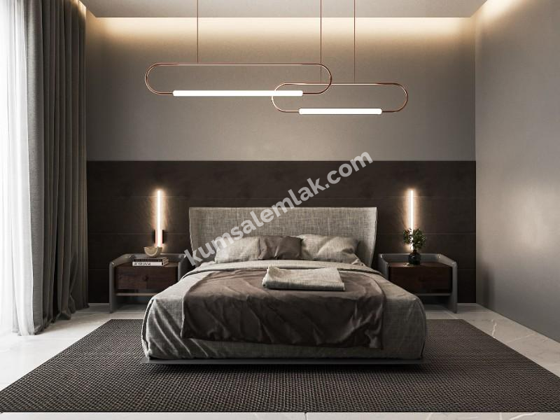 MAĞUSA GEÇİTKALE BÖLGESİNDE LÜKS SİTE İÇERSİNDE SATILIK 2 + 1 DAİRELER