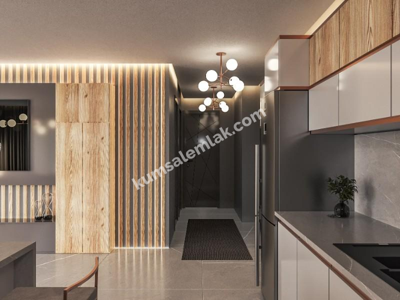 MAĞUSA GEÇİTKALE BÖLGESİNDE LÜKS SİTE İÇERSİNDE SATILIK 3 + 1 DAİRELER
