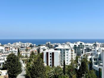 KKTC Girne Akacan Elegance Full Eşyalı Deniz ve Dağ Manzaralı Satılık 2+1 Daire