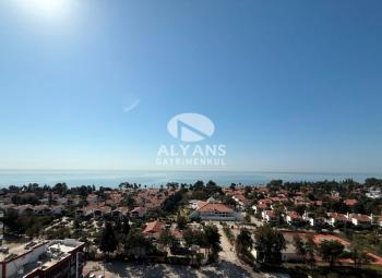 ALYANS'TAN FULL DENİZ MANZARALI ÖMÜR BOYU TATİL ULTRA GENİŞ 1+1