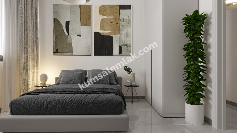 İSKELE KURTULUŞ BÖLGESİNDE LÜKS SİTE İÇERİSİNDE SATILIK 1 + 0 STÜDYO DAİRELER