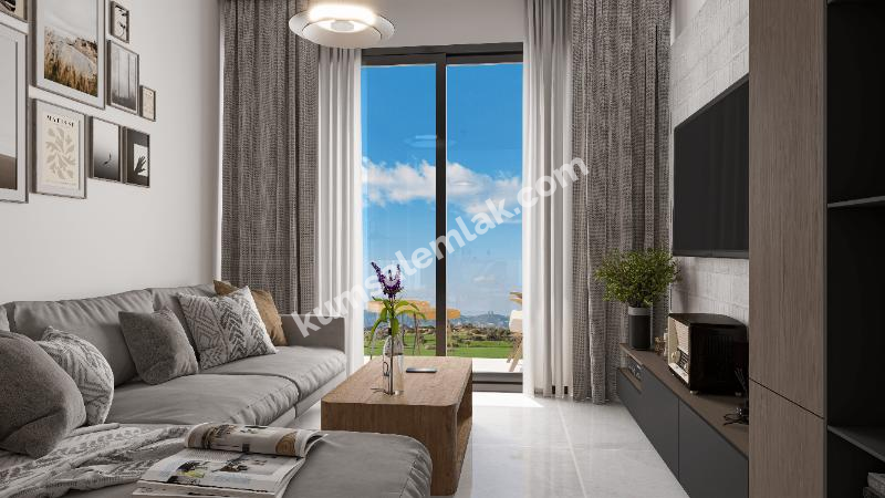 İSKELE KURTULUŞ BÖLGESİNDE LÜKS SİTE İÇERİSİNDE SATILIK 1 + 0 STÜDYO DAİRELER