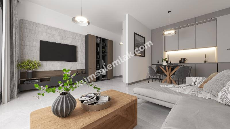 İSKELE KURTULUŞ BÖLGESİNDE LÜKS SİTE İÇERİSİNDE SATILIK 1 + 0 STÜDYO DAİRELER