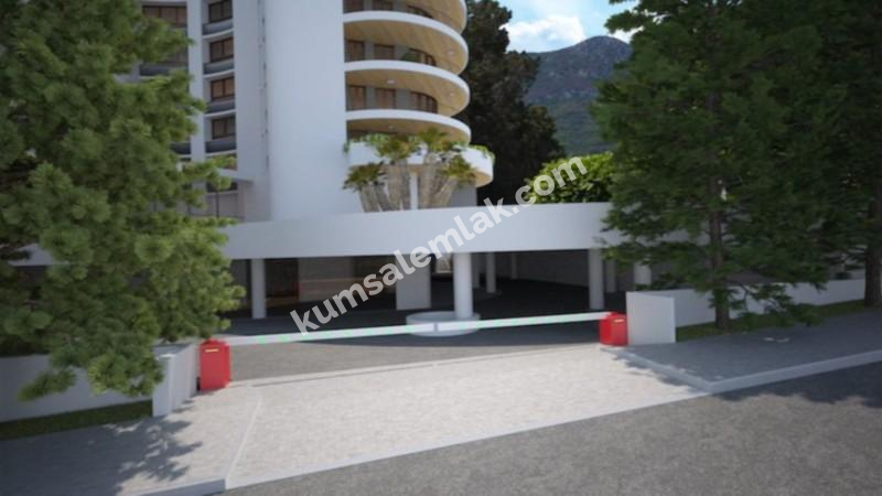 GİRNE MERKEZ BÖLGESİNDE LÜKS SİTE İÇERİSİNDE SATILIK 1 + 0 STÜDYO DAİRELER