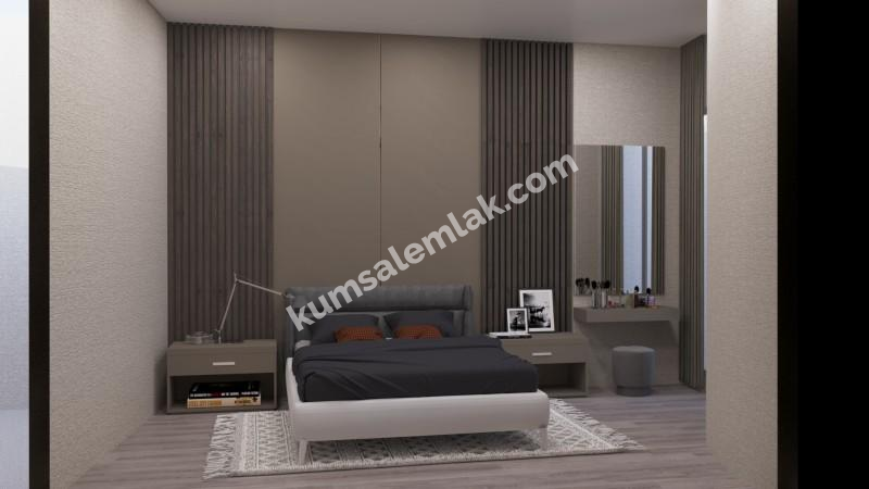 GİRNE MERKEZ BÖLGESİNDE LÜKS SİTE İÇERİSİNDE SATILIK 2 + 1 DAİRELER