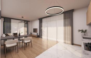 Kıbrıs Lefkoşa Minareliköy de Havuzlu Sitede Satılık Ödeme Planlı 2+1 Daireler