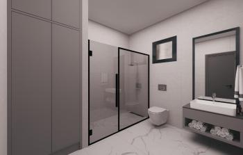 Kıbrıs Lefkoşa Minareliköy de Havuzlu Sitede Satılık Ödeme Planlı 2+1 Daireler